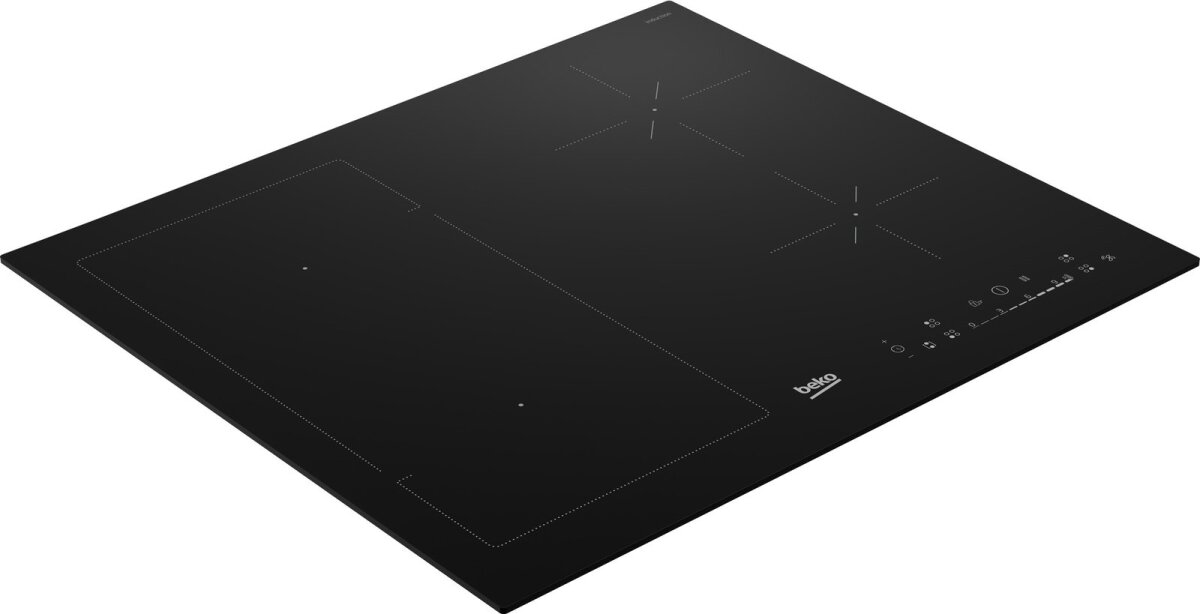 Beko XHII64600SAFT Schwarz Integriert 59 cm Zonen-Induktionskochfeld 4 Zone(n)