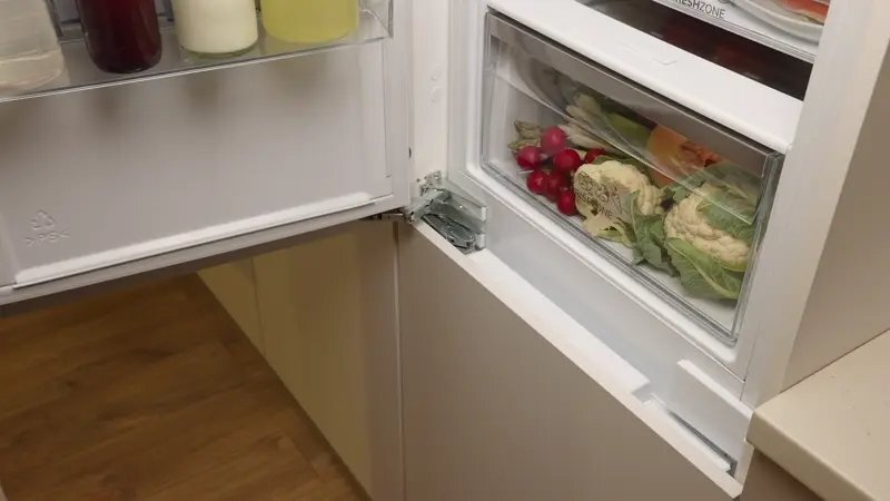 CrispZone mit der Feuchtigkeitsregulierung