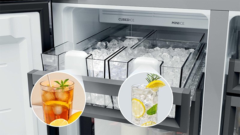 Dual Ice Maker: Doppeltes Eis, doppelte Erfrischung