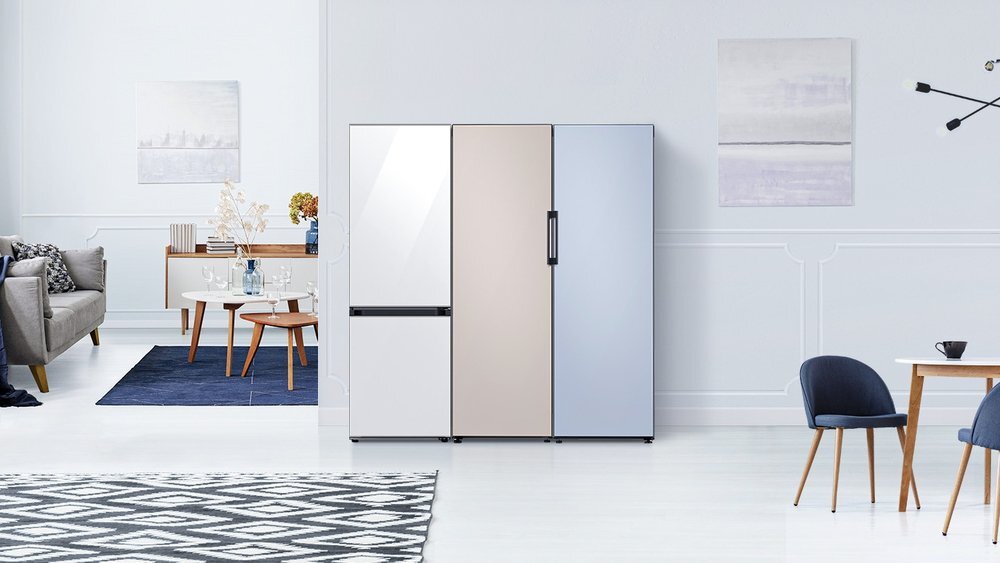Samsung RA-B23EUU48GM Teile/Zubeh&ouml;r f&uuml;r K&uuml;hl- und Gefrierschrank Frontabdeckung Blau