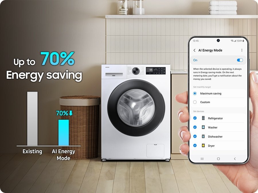 Kann den Energieverbrauch deiner Waschmaschine um bis zu 70% reduzieren