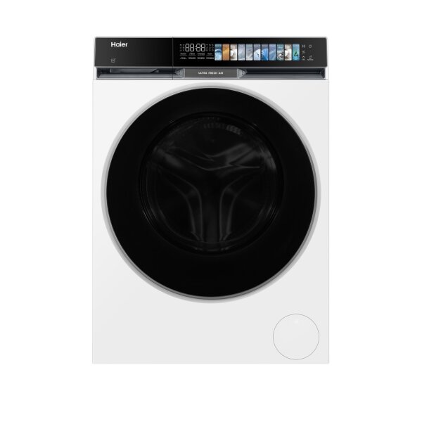 Haier HWD80-BP14687TU1 Waschtrockner Freistehend Frontlader Wei&szlig;