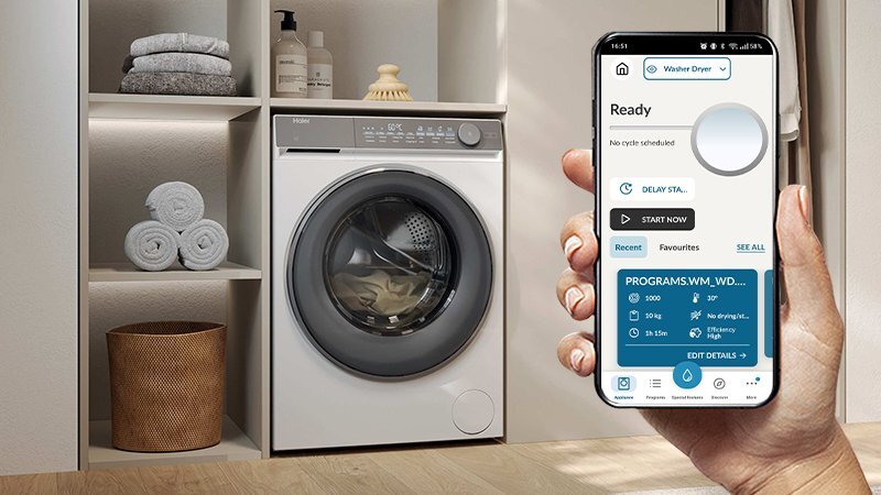 Greife mit der hOn-App auf zusätzliche Funktionen zu