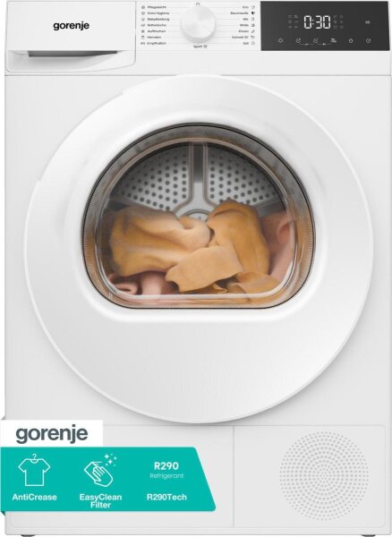 Gorenje G200 Freistehender W&auml;schetrockner mit W&auml;rmepumpe, 7 kg