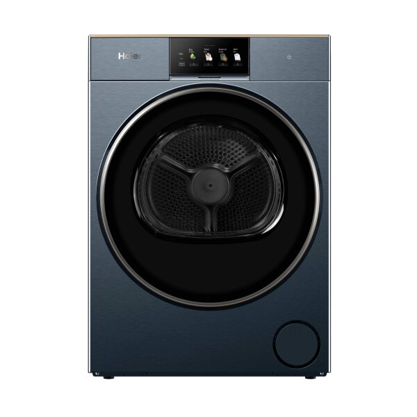 Haier HD90-BQL8GNU1 W&auml;schetrockner Freistehend Frontlader 9 kg Blau
