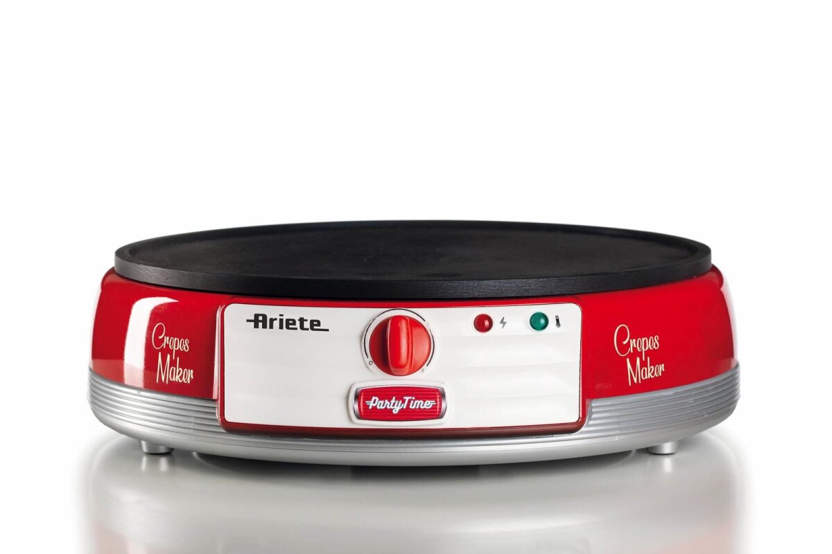 Ariete 0202/00 Cr&ecirc;pes-Maschine 1 Crepe(s) 1000 W Rot