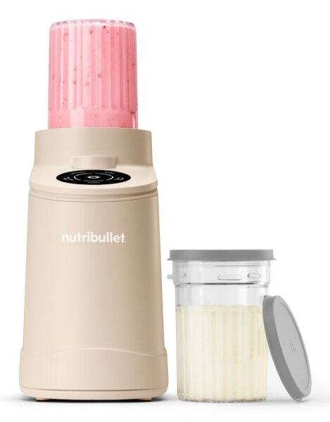 NutriBullet V100503 Eismaschine Softeis-Maschine 0,45 l Beige