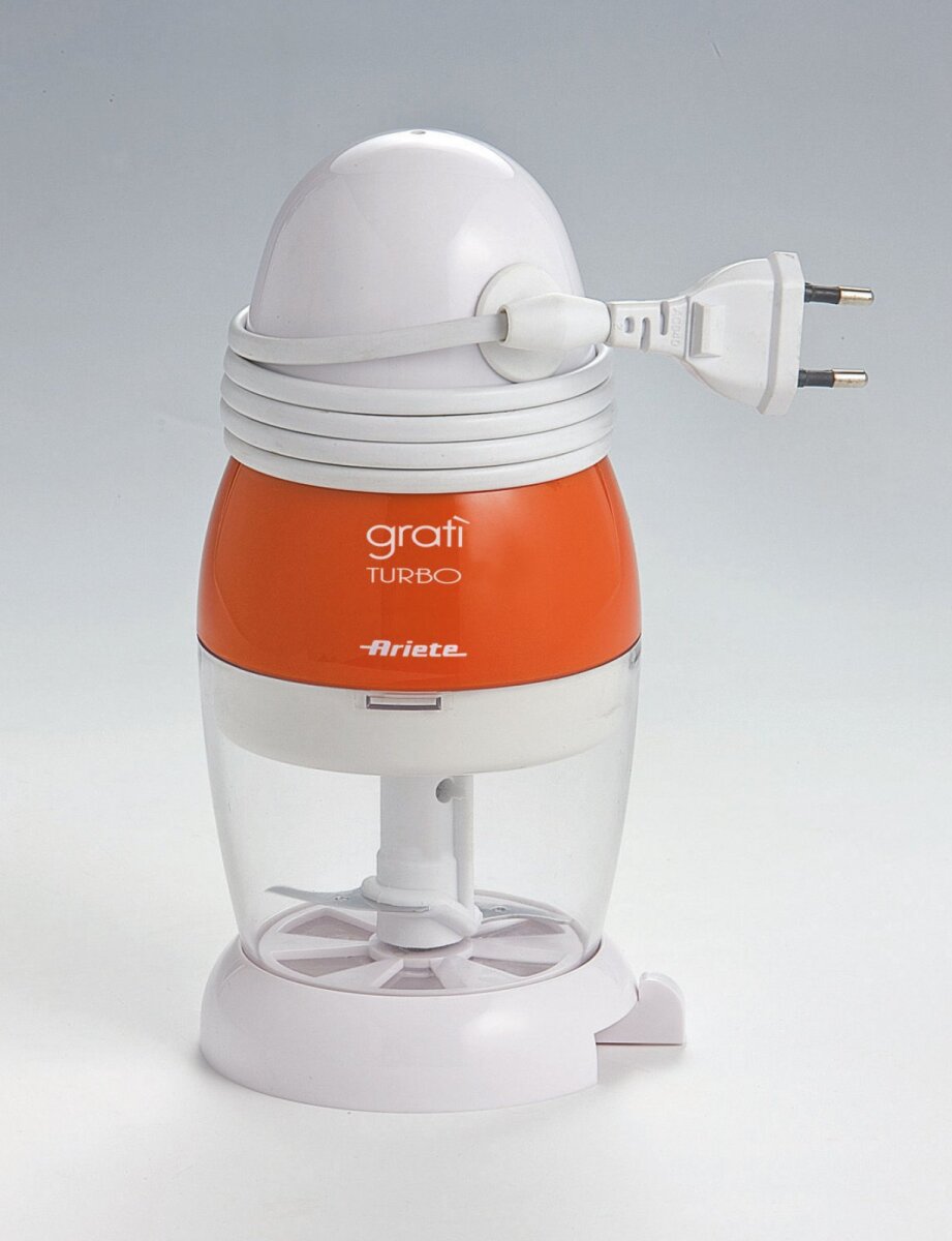 Ariete 0439/21 Elektrische Reibe/Spiralisierer Orange, Wei&szlig;