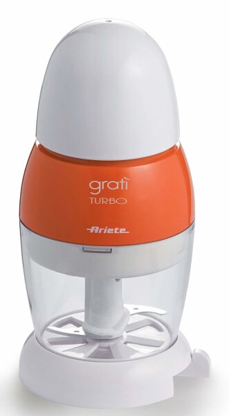 Ariete 0439/21 Elektrische Reibe/Spiralisierer Orange, Wei&szlig;