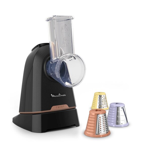 Moulinex Fresh Express Twist DK8638 Elektrische Reibe/Spiralisierer...