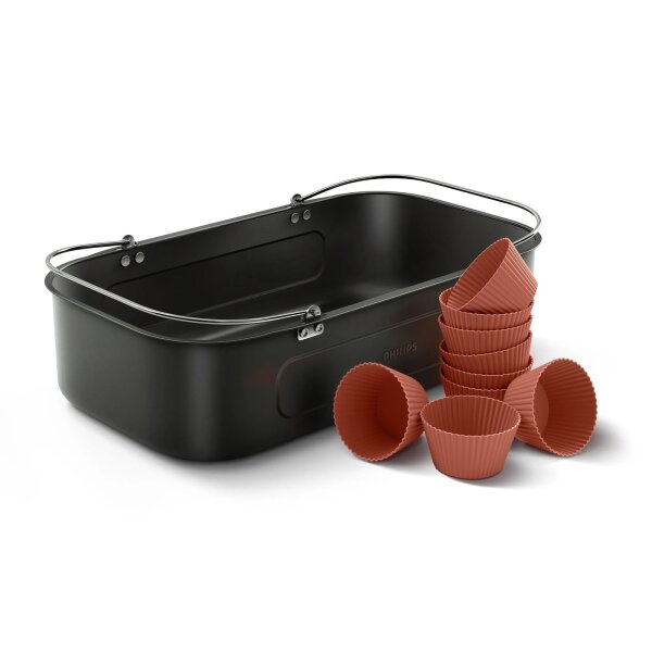 Philips Megabasket Airfryer Back- &amp; Auflaufform NX1151/00