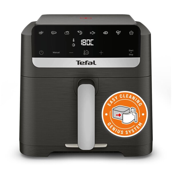 Tefal Easy Fry Mega Compact Hei&szlig;luftfritteuse, XL 7,5 L...