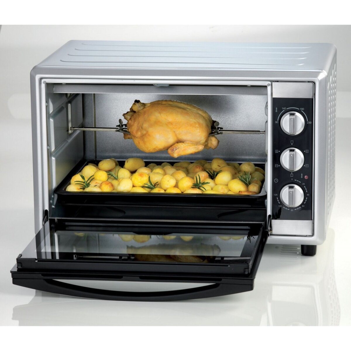 Ariete Bon Cuisine 560 56 l 2200 W Silber Grill