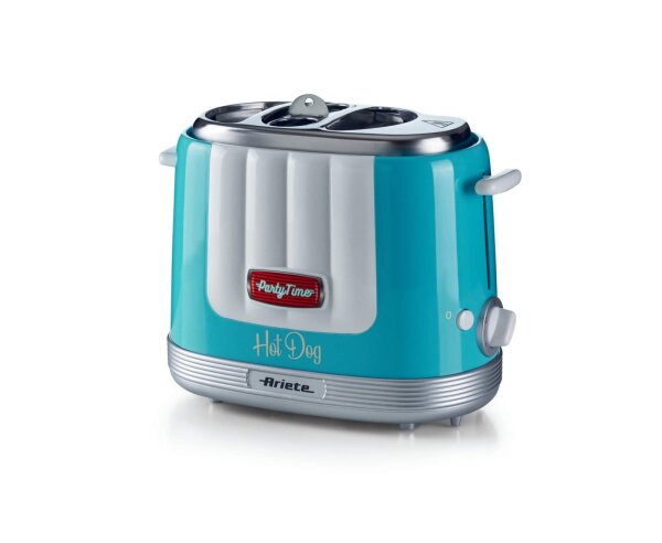 Ariete Hot Dog Ger&auml;t ARI-206-RD Hot Dog-Toaster 650 W Hellblau