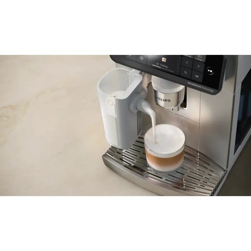 Seidiger Schaum mit LatteGo Pro