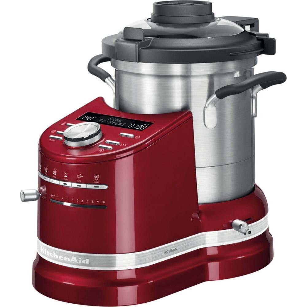 KitchenAid 5KCF0104 1500 W 4,5 l Rot, Edelstahl
