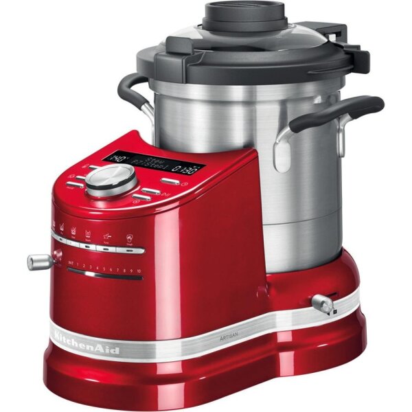 KitchenAid 5KCF0104 1500 W 4,5 l Rot, Edelstahl