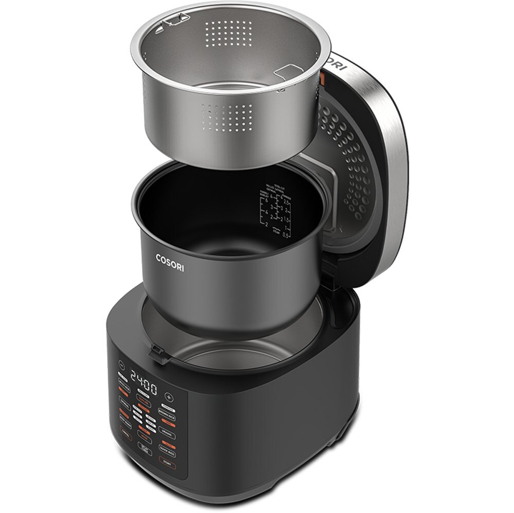 Cosori 5.0-Quart Rice Cooker Reiskocher 1000 W Schwarz