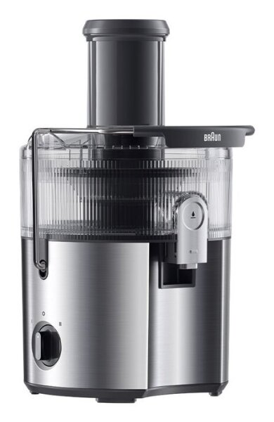 Braun SJ 7000 Zentrifugal-Entsafter 1000 W Grau, Edelstahl