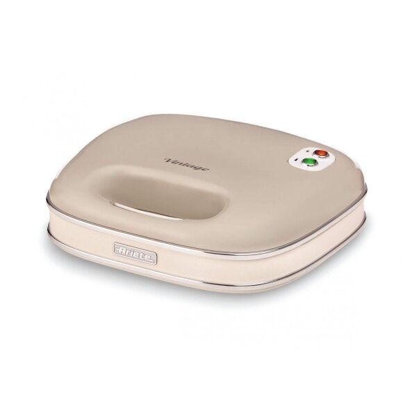 Ariete Vintage Line 00C196303AR0 Sandwich-Toaster 750 W Beige