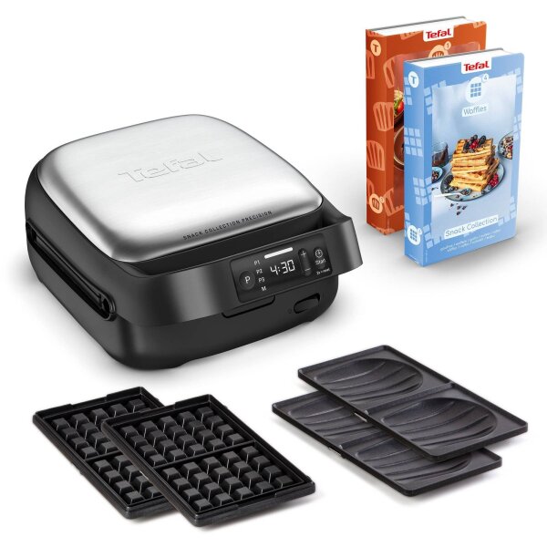 Tefal SW873BF0 Sandwich-Toaster Grau