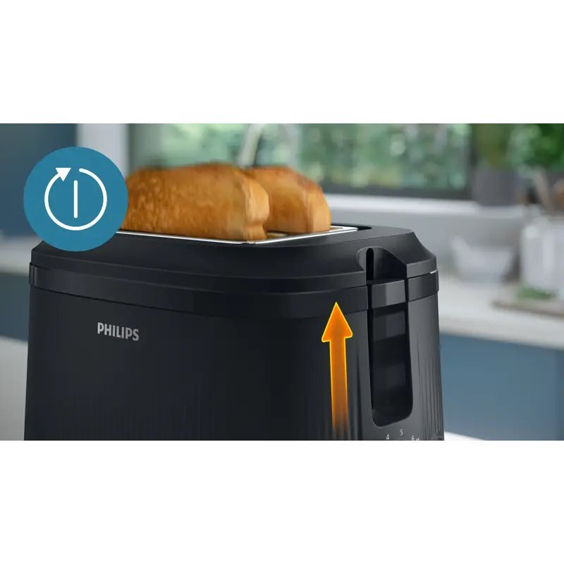 Automatische Abschaltung, wenn der Toast fertig ist