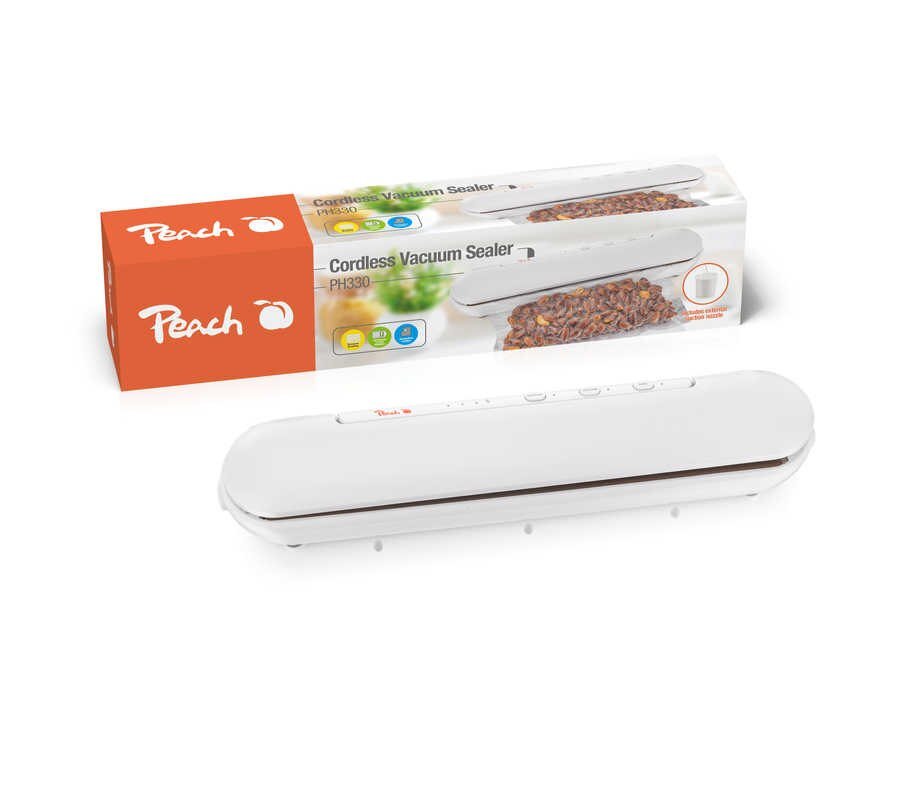 Peach PH330 Vakuumierer -550 mbar Wei&szlig;