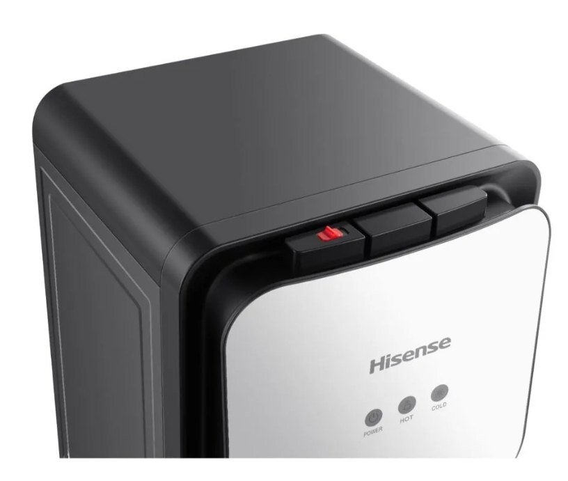 Hisense LB01230005 Wasserspender Silber, Schwarz