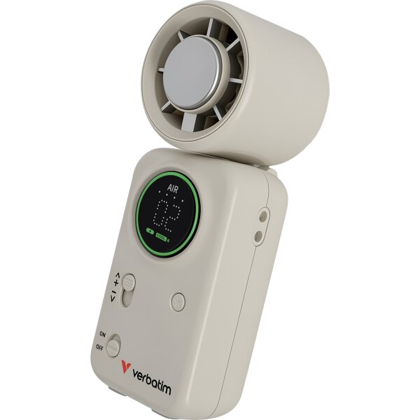 Verbatim 32346 Handzerst&auml;uber/Ventilator Wei&szlig;, Silber...