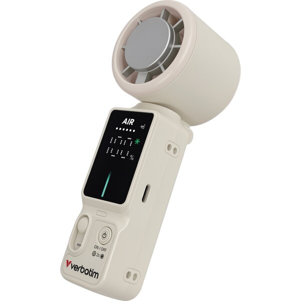 Verbatim 32348 Handzerst&auml;uber/Ventilator Wei&szlig;, Silber...
