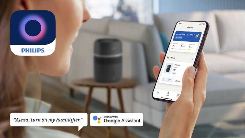 Entdecke intelligente Funktionen in der Air+ App