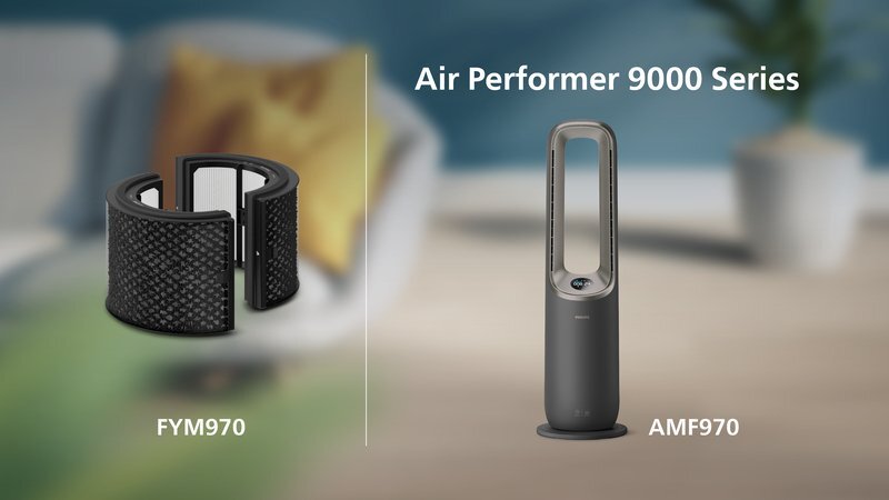 Kompatibel mit Philips Air Performer 9000 Series