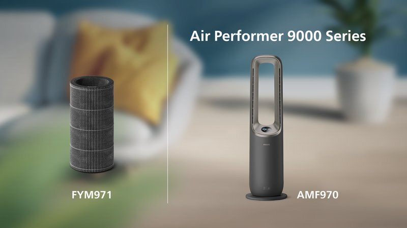 Kompatibel mit Philips Air Performer 9000 Series