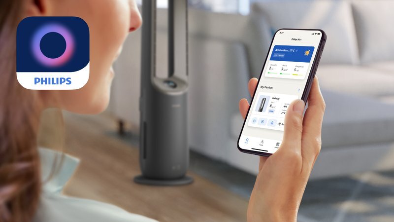 Verbindung mit der Air+ App für mehr Komfort