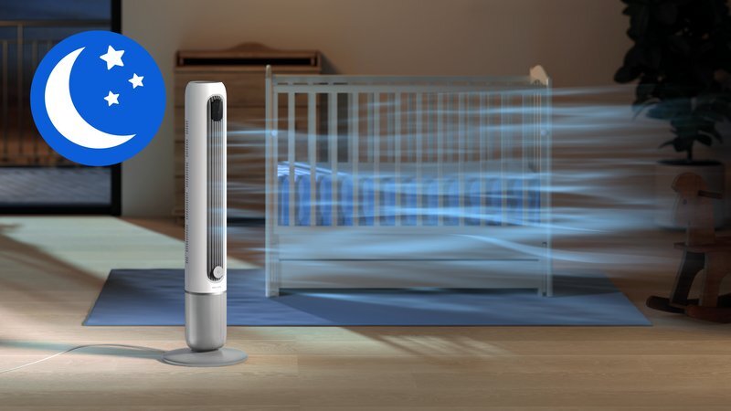 Angenehme K&uuml;hle &uuml;ber Nacht mit dem leisen Ruhemodus