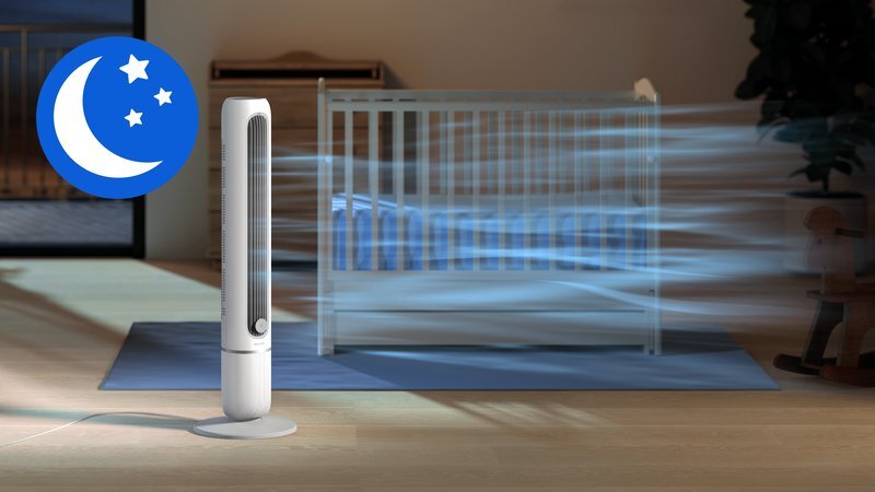 Angenehme Kühle über Nacht mit dem leisen Ruhemodus