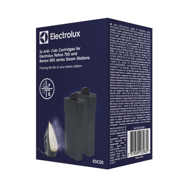 Electrolux EDC02 Anti-Kalk-Kartusche f&uuml;r B&uuml;geleisen