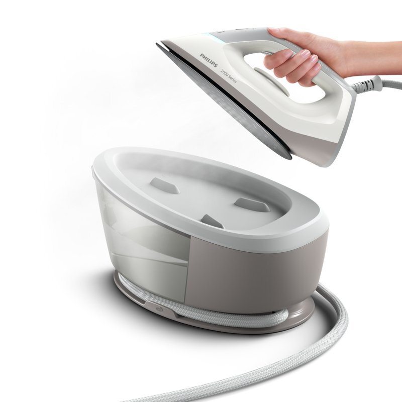 Schnelle Faltenentfernung mit 130 g/min Dauerdampf